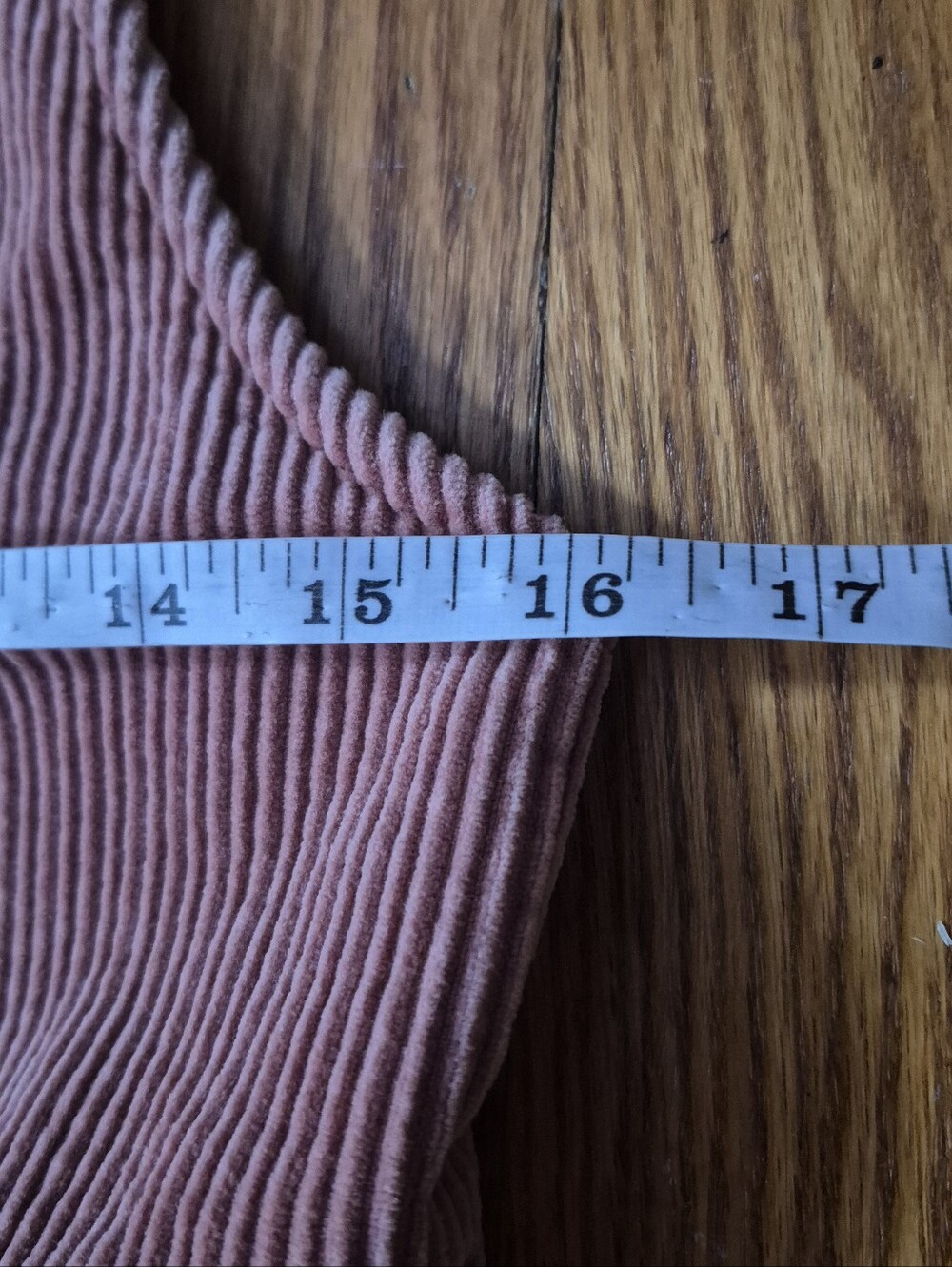 Forever 21 90s-Vibe Blush Corduroy Zip-Up Dress Medium - Picture 8 of 10